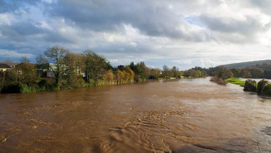 River Suir in Flood Ireland