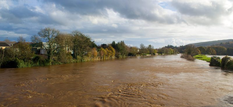 River Suir in Flood Ireland